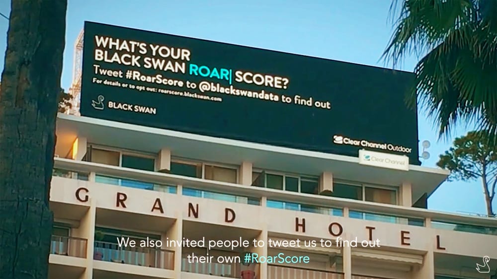 Billboard at Cannes Festival